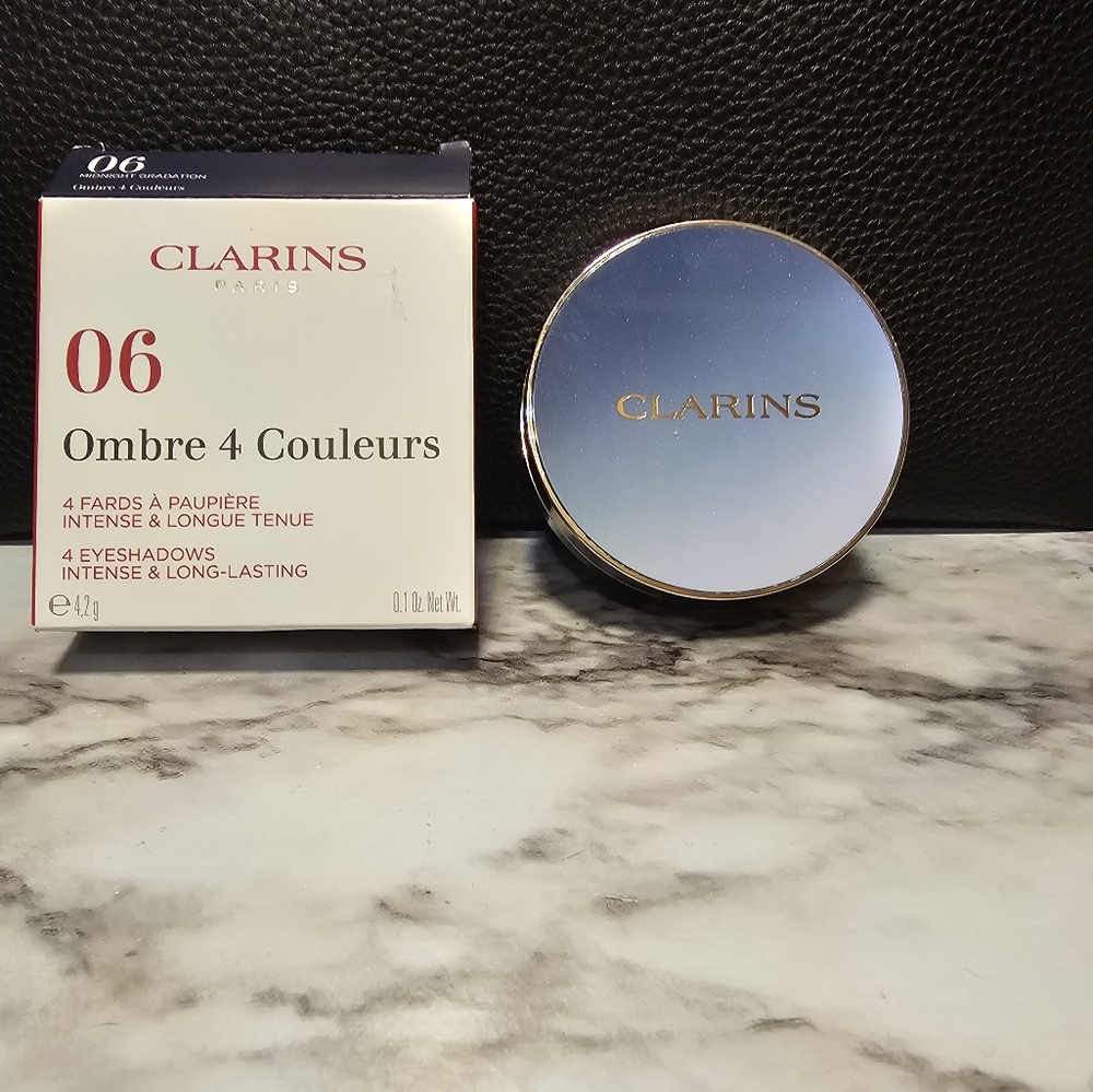 Clarins Blue Ombre 06 Couleurs Eyeshadow Palette